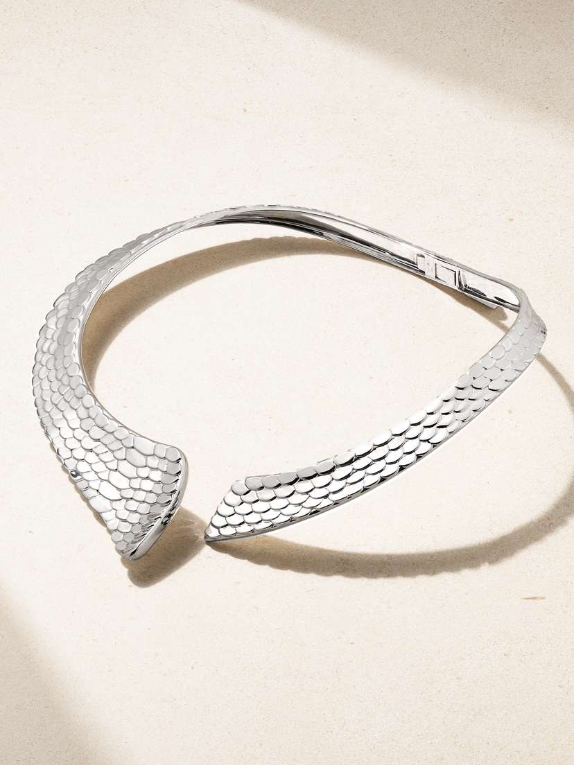 Maison H Jewels 18-karat White Gold Choker
