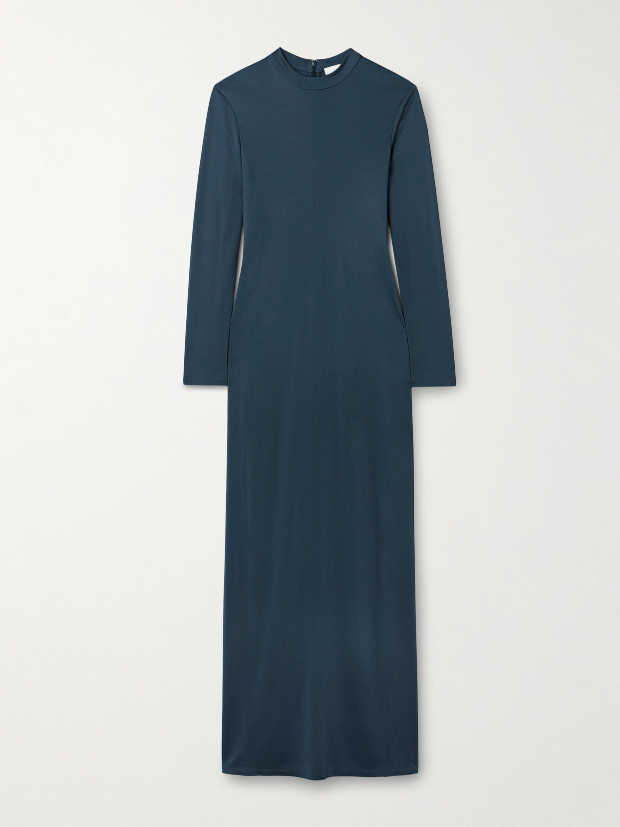 Veronica De Piante Catalina Jersey Maxi Dress In Blue