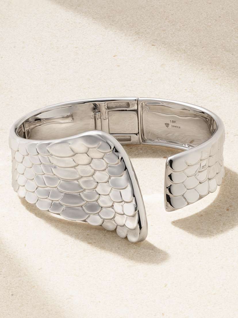 Maison H Jewels 18-karat White Gold Cuff