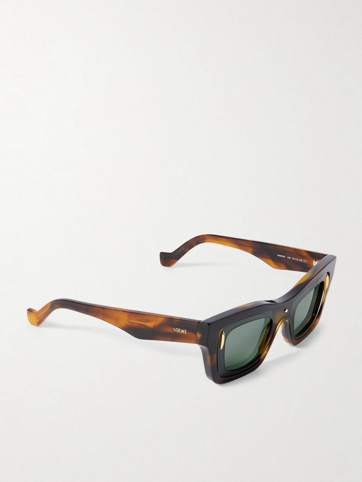 Loewe Square-frame Tortoiseshell Acetate Sunglasses