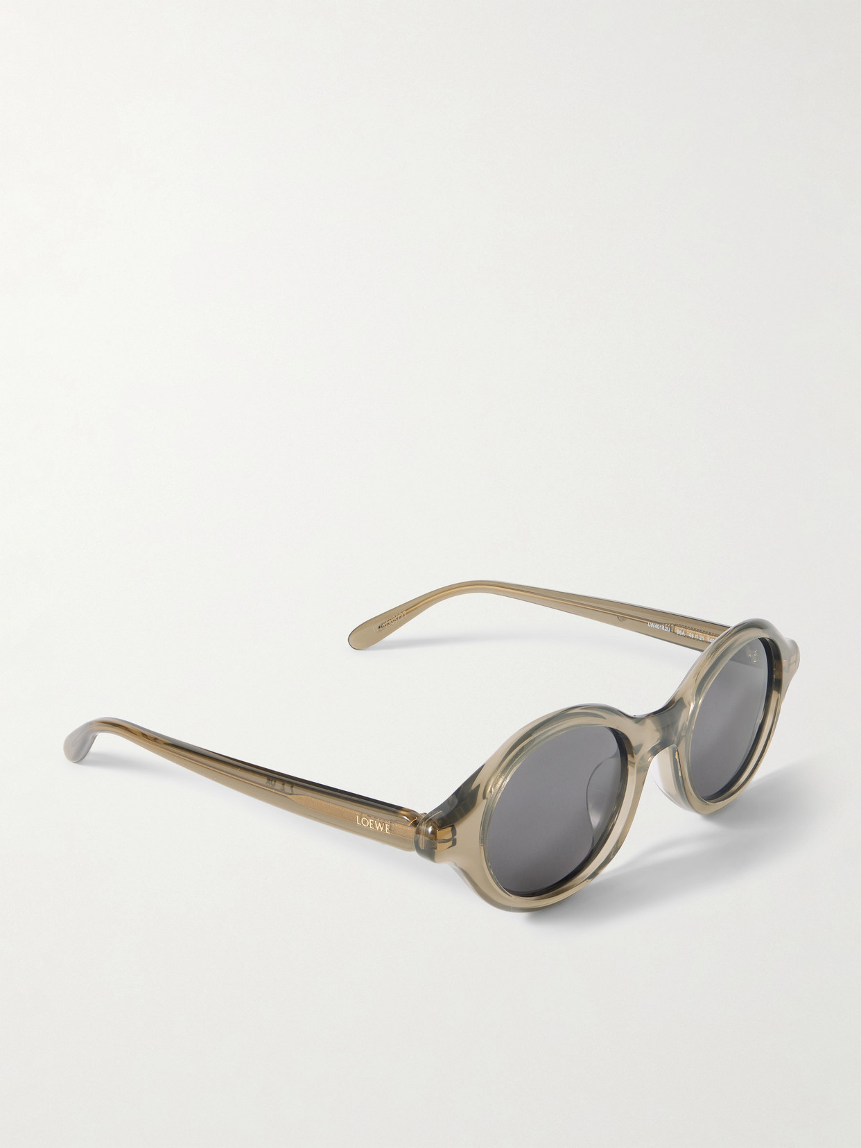 Loewe Round-frame Acetate Sunglasses