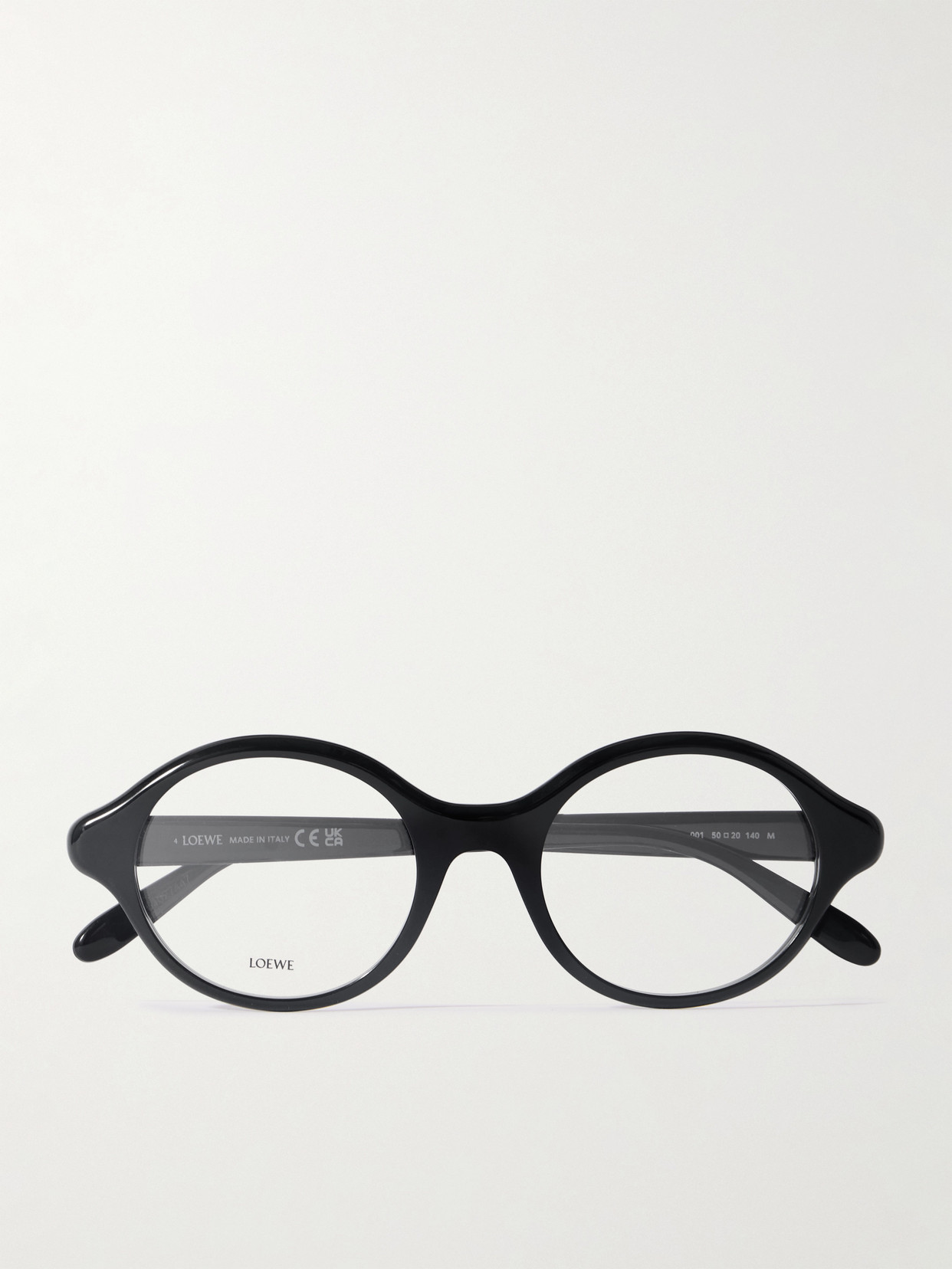 Loewe Round-frame Acetate Optical Glasses In Black