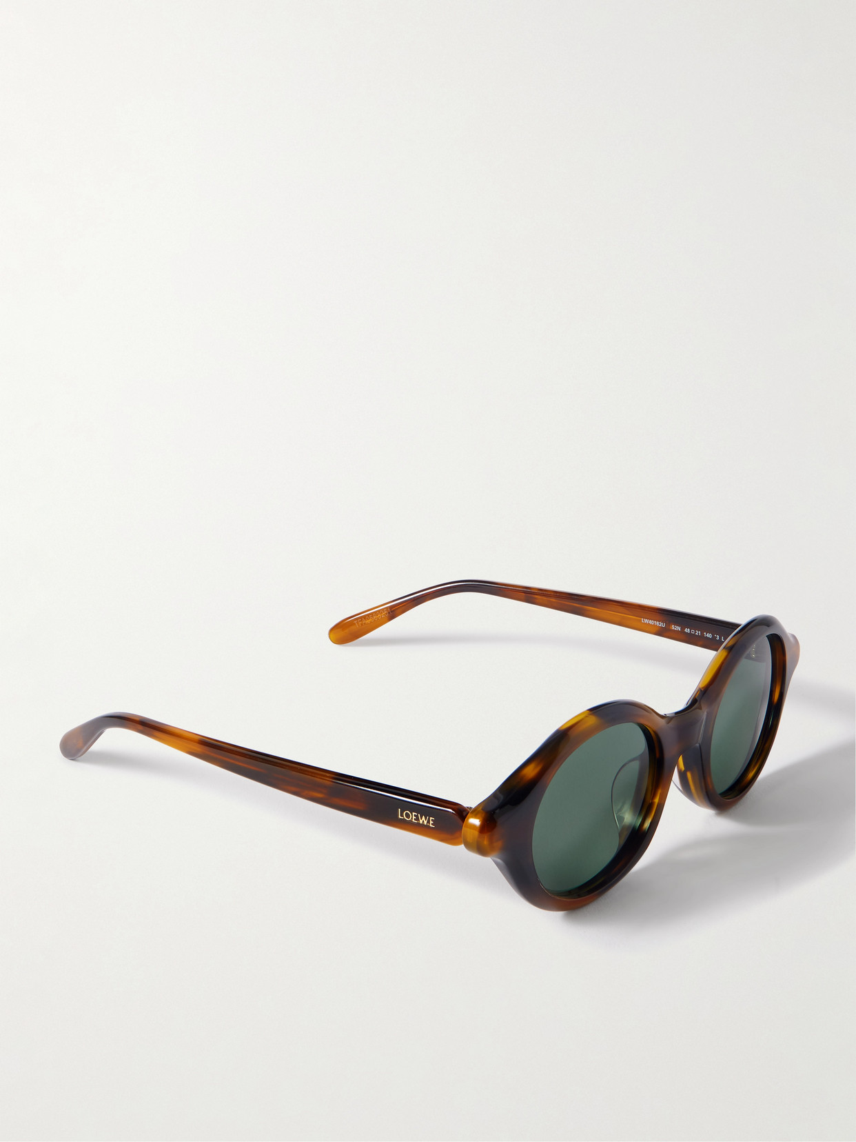 Loewe Round-frame Tortoiseshell Acetate Sunglasses