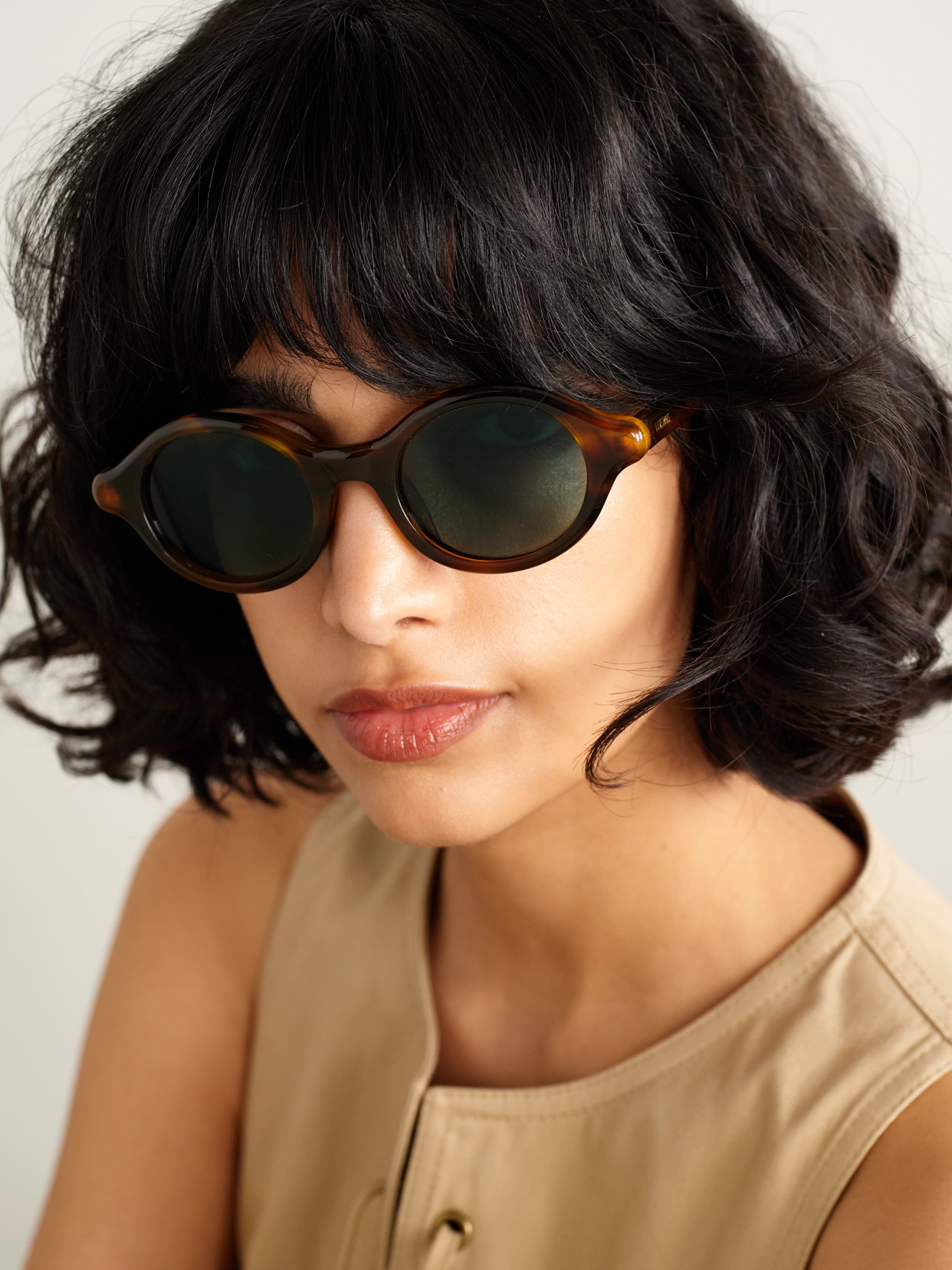 Loewe Round-frame Tortoiseshell Acetate Sunglasses