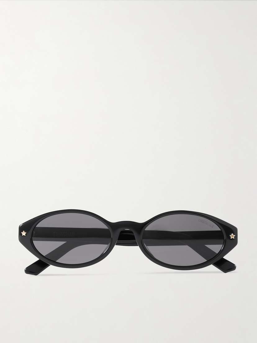 DIOR Eyewear Diorpacific R1i Oval-frame Acetate Sunglasses