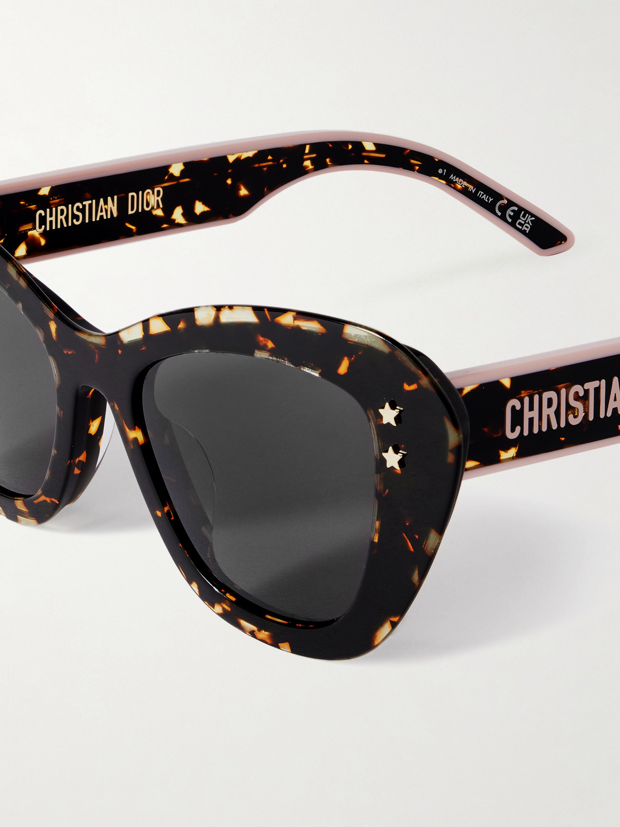Dior Pacific B3u Cat-eye Tortoiseshell Acetate Sunglasses
