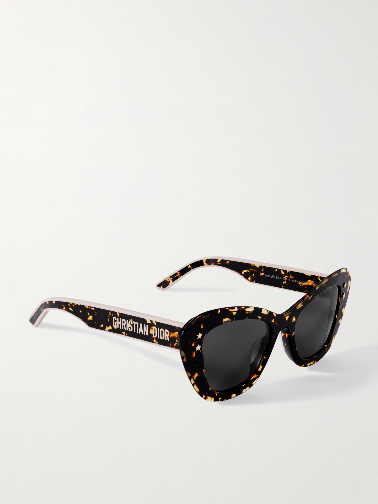 Dior Pacific B3u Cat-eye Tortoiseshell Acetate Sunglasses