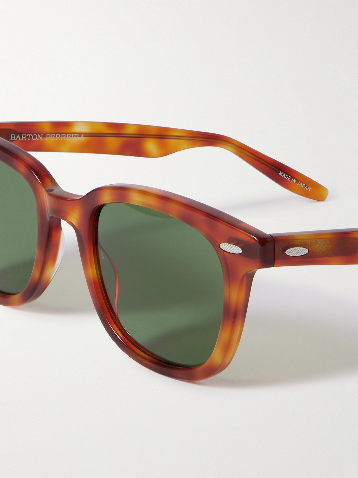 Barton Perreira Cecil D-frame Tortoiseshell Acetate Sunglasses In Brown