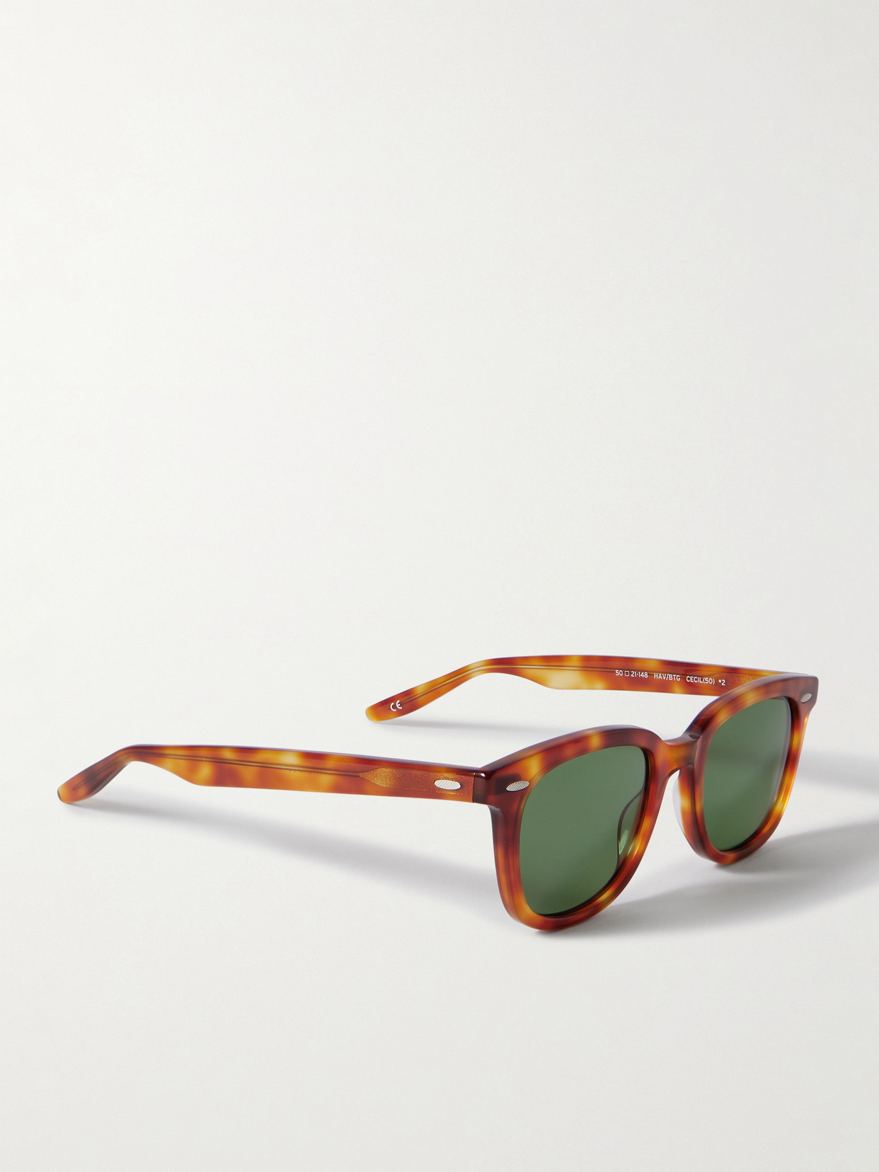 Barton Perreira Cecil D-frame Tortoiseshell Acetate Sunglasses In Brown