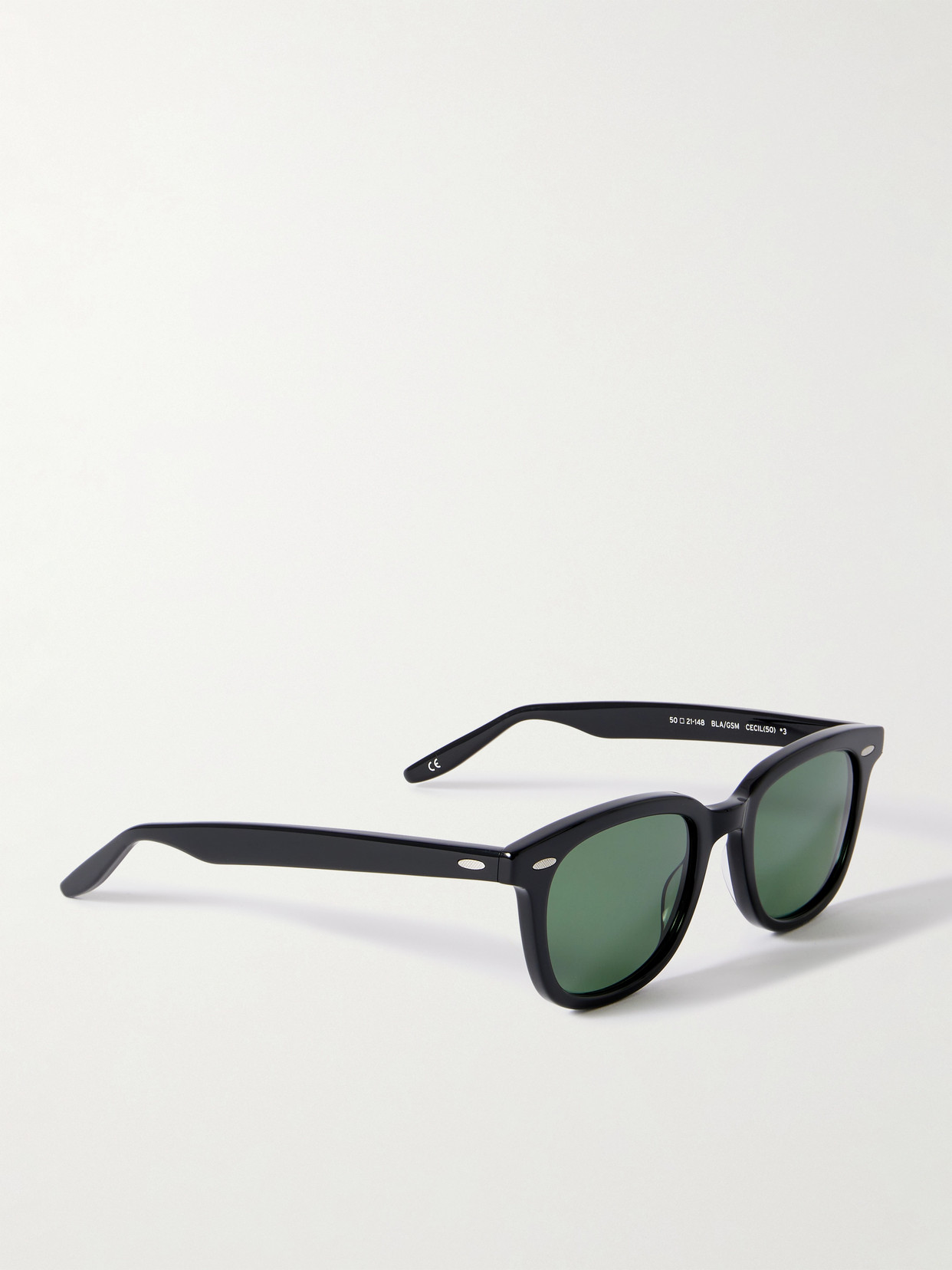 Barton Perreira Cecil D-frame Acetate Sunglasses