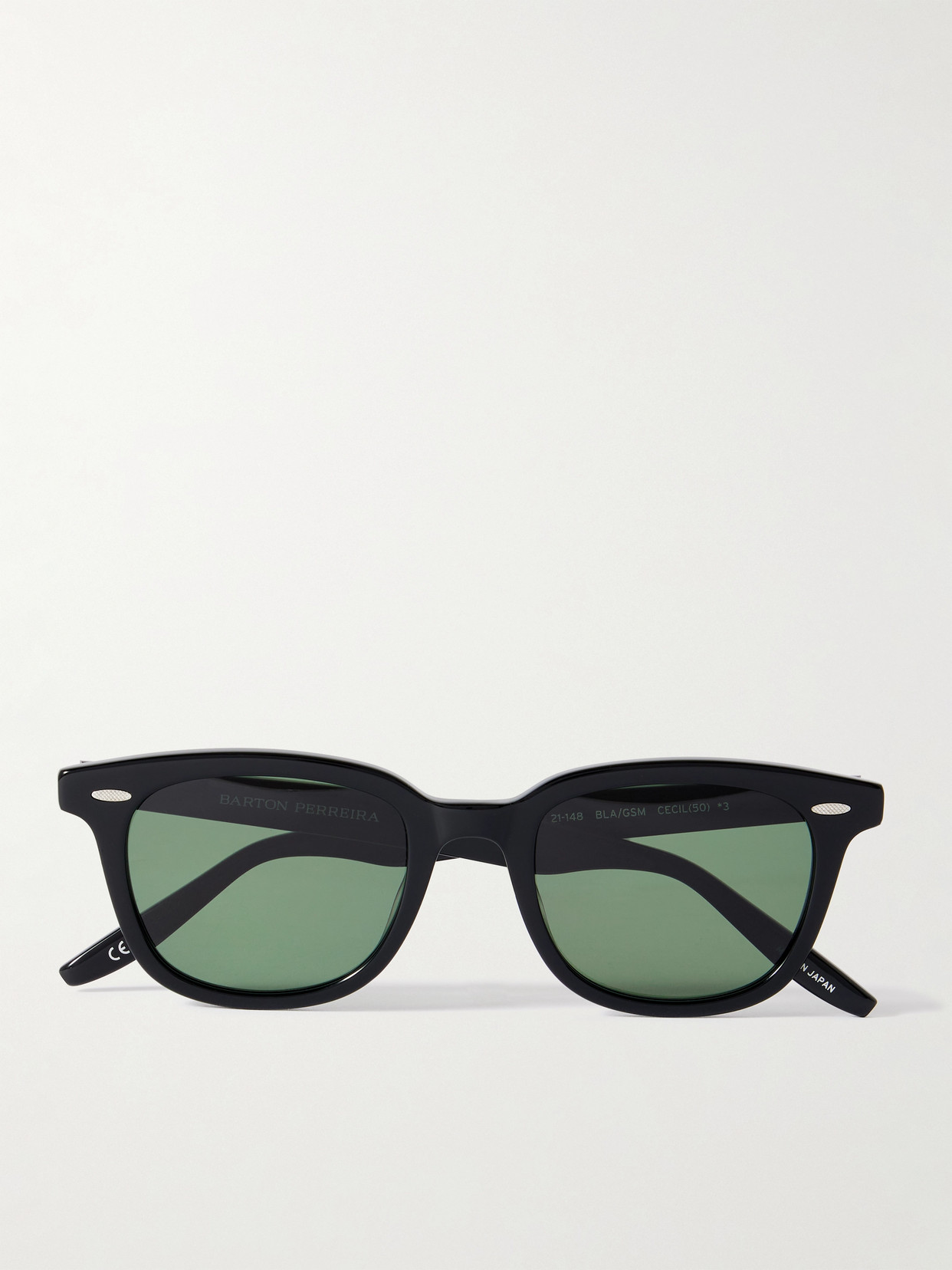Barton Perreira Cecil D-frame Acetate Sunglasses