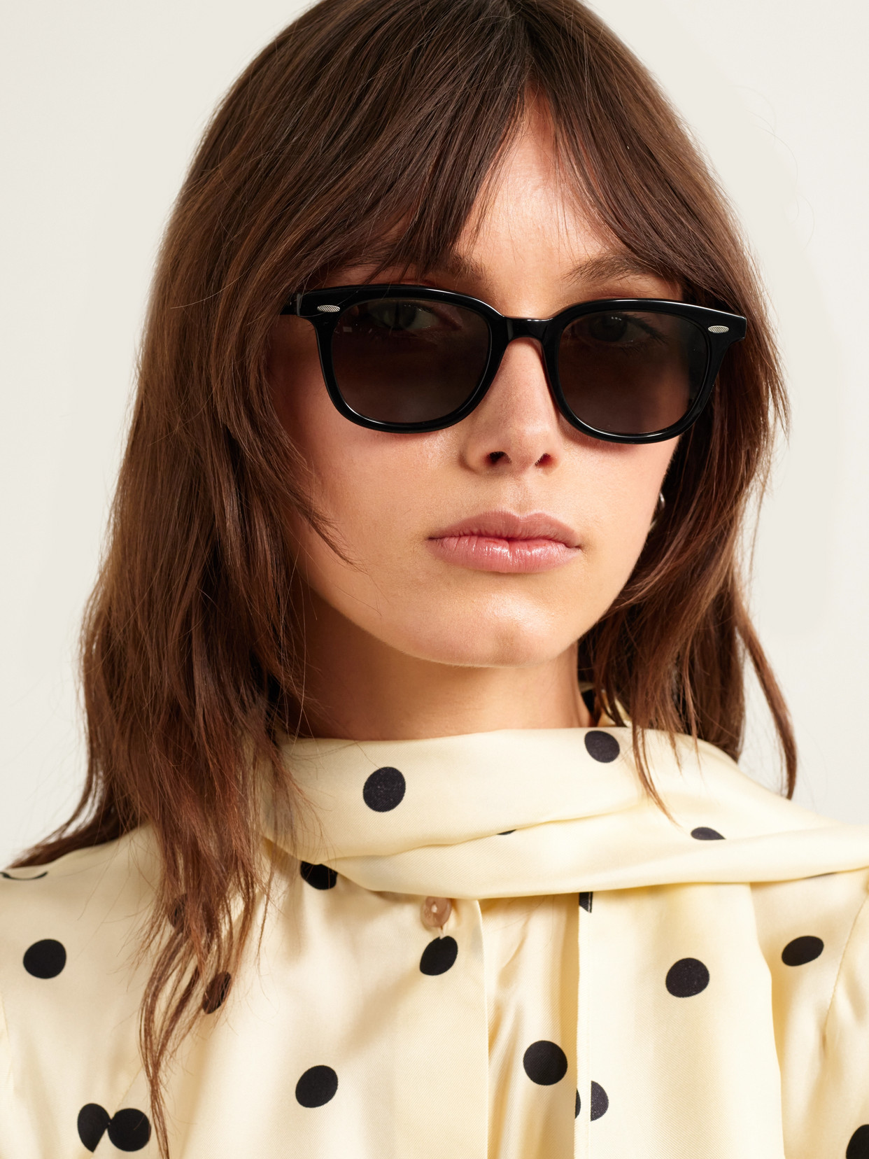 Barton Perreira Cecil D-frame Acetate Sunglasses