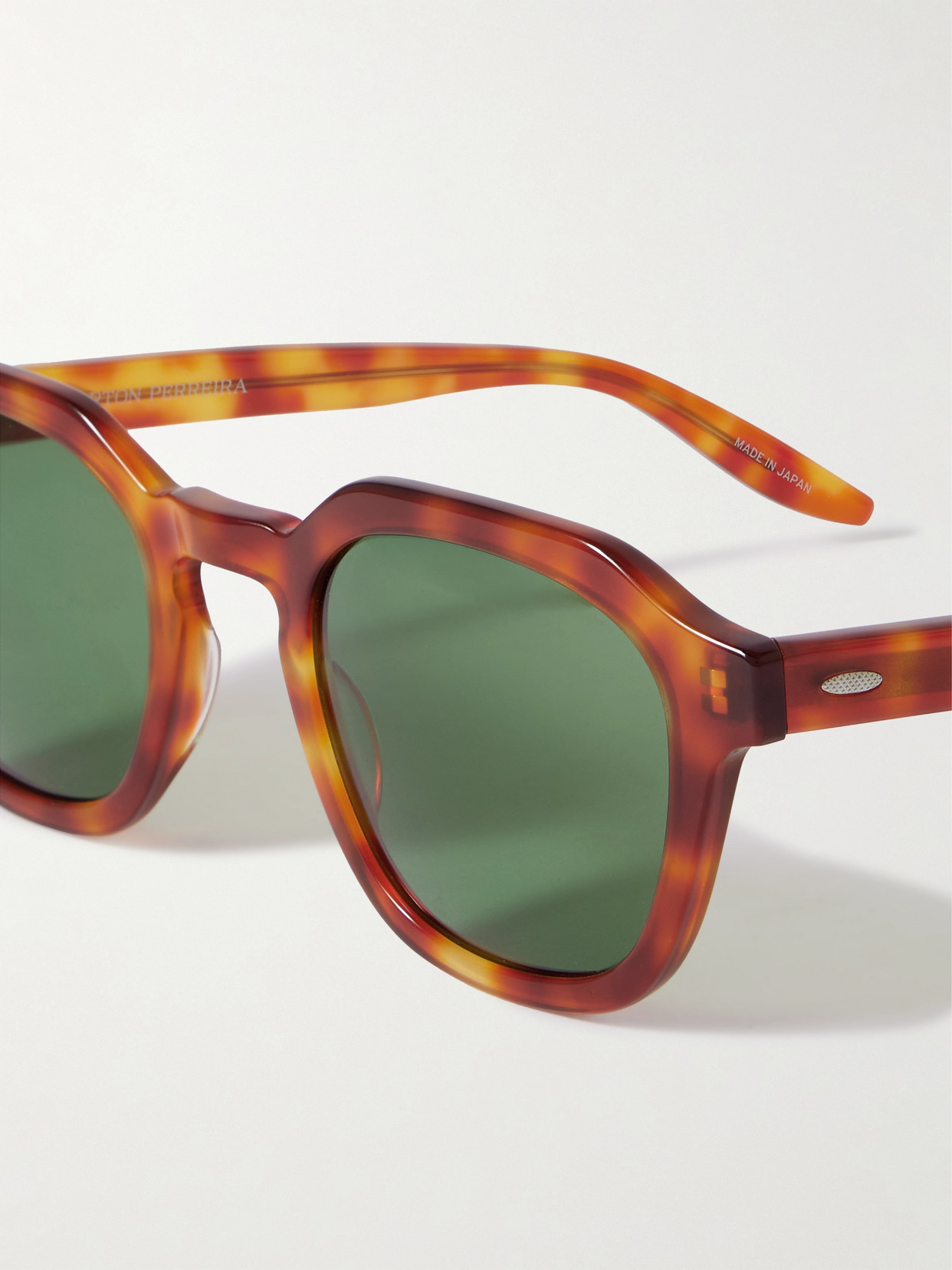 Barton Perreira Tucker D-frame Tortoiseshell Acetate Sunglasses
