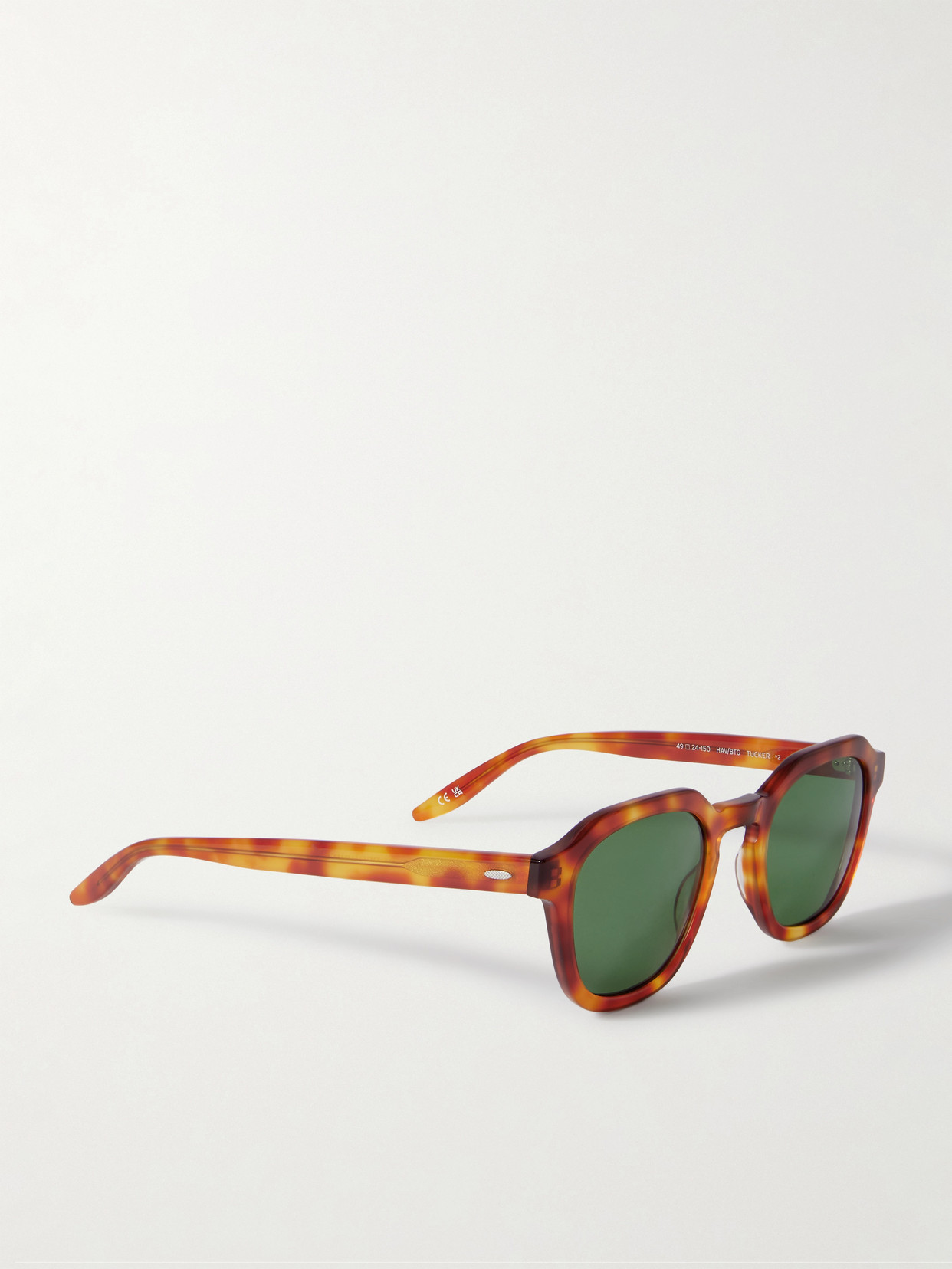 Barton Perreira Tucker D-frame Tortoiseshell Acetate Sunglasses