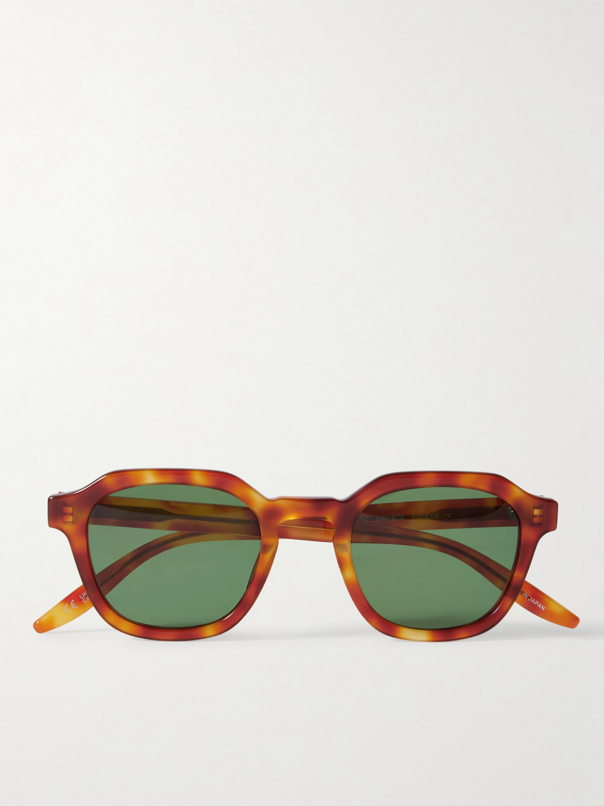 Barton Perreira Tucker D-frame Tortoiseshell Acetate Sunglasses