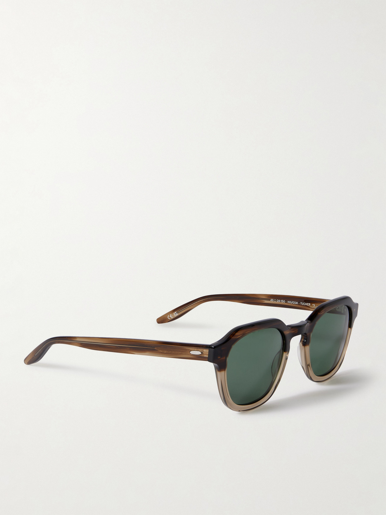 Barton Perreira Tucker D-frame Acetate Sunglasses