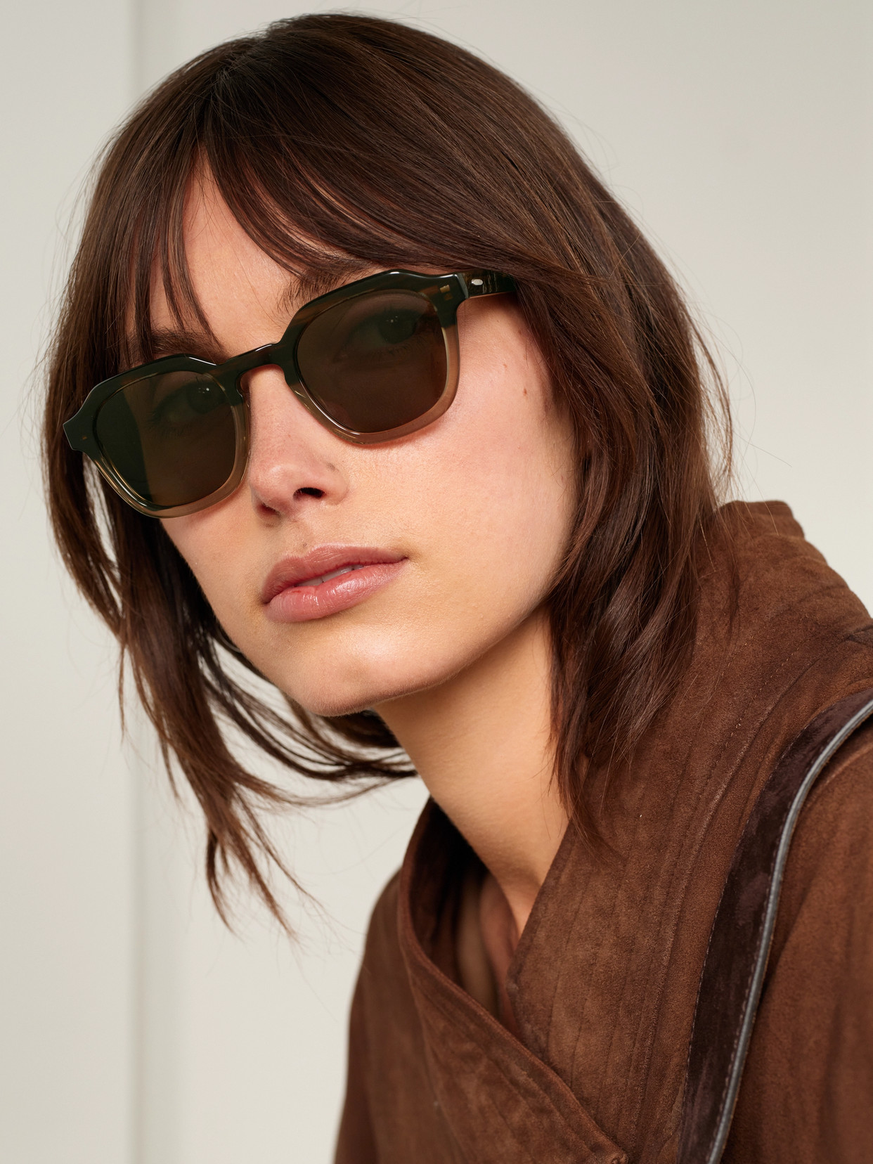 Barton Perreira Tucker D-frame Acetate Sunglasses