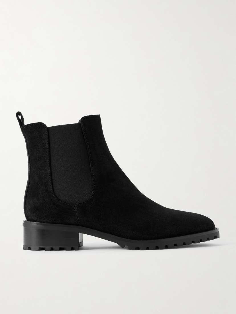Manolo Blahnik Chelata 30 Suede Chelsea Boots
