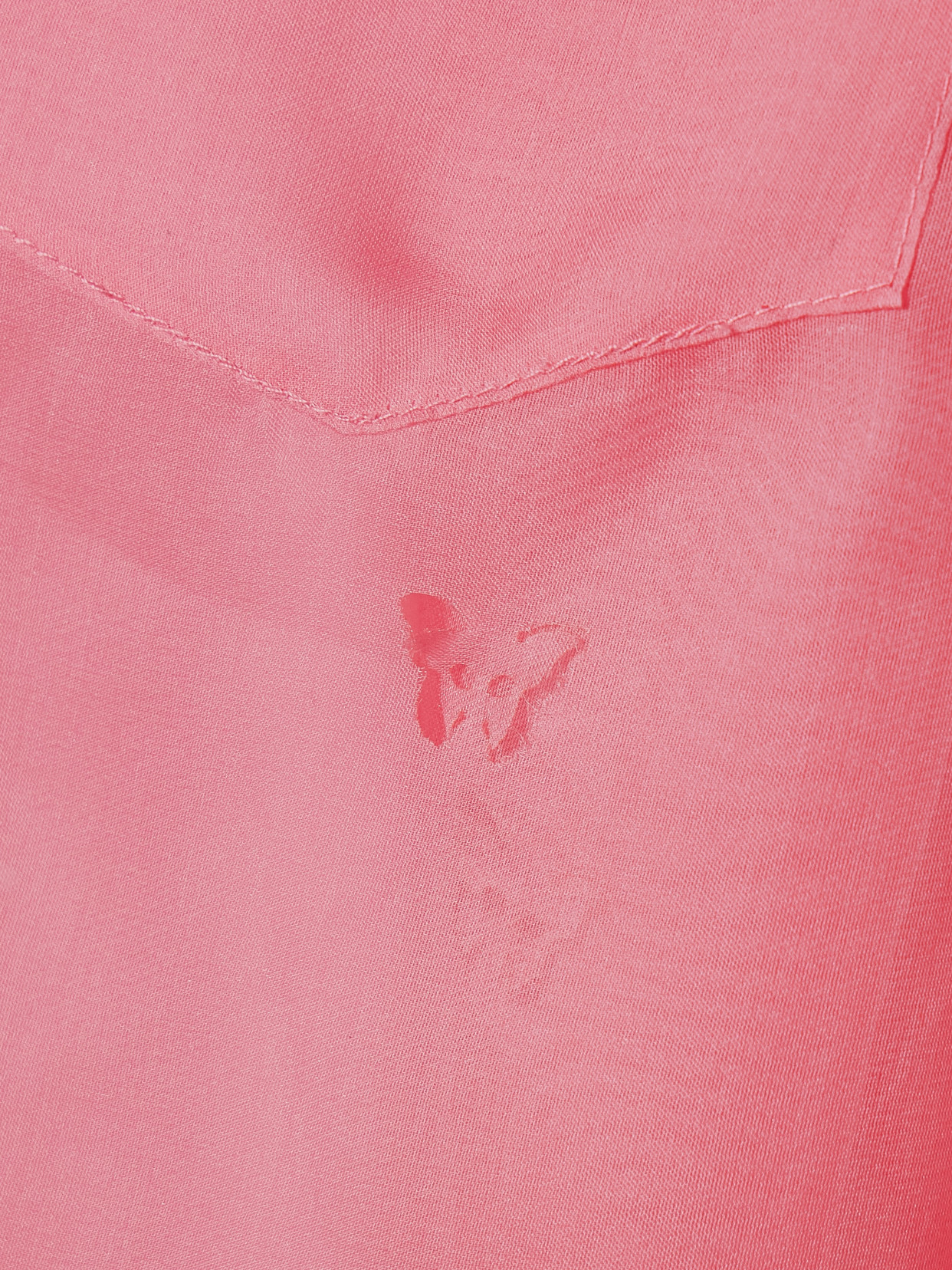 Laser-Cut Silk-Organza Shirt