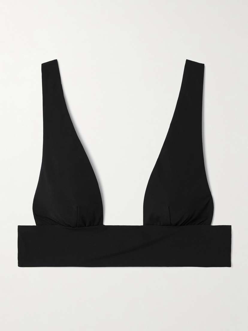 Kiki de Montparnasse Echauffe Embellished Bikini Top