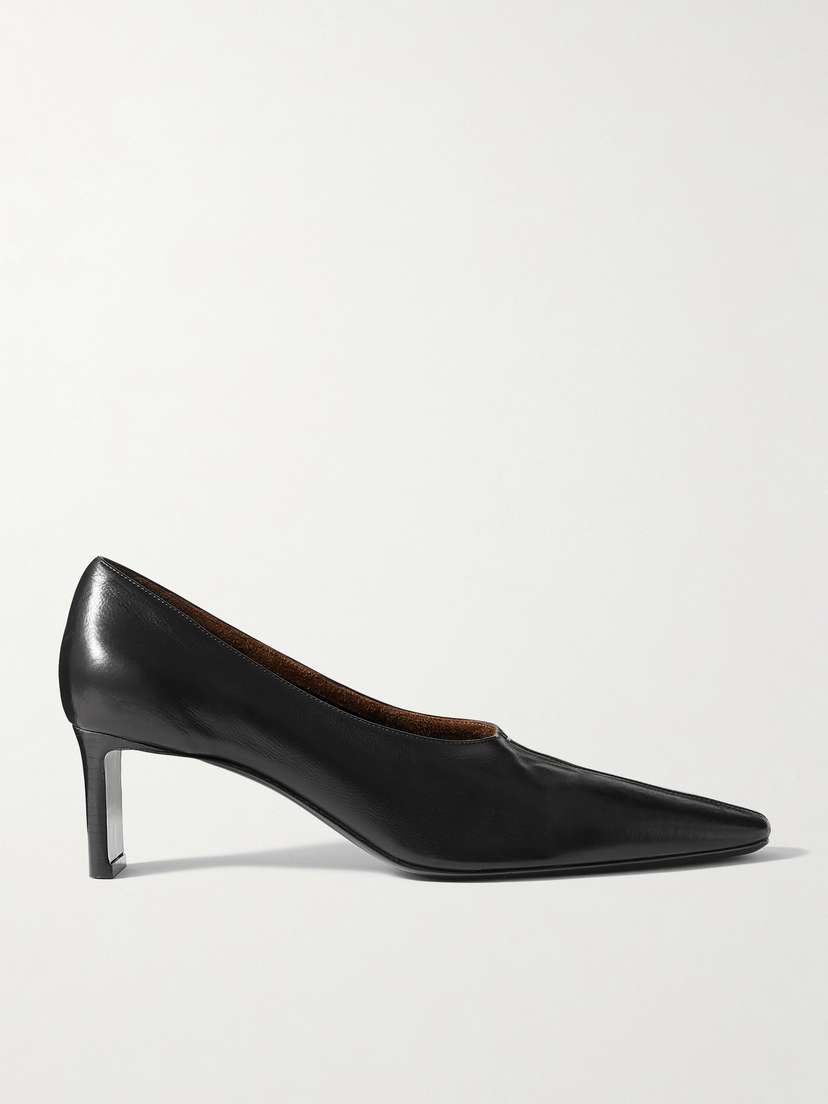 Khaite Cecilia Leather Pumps