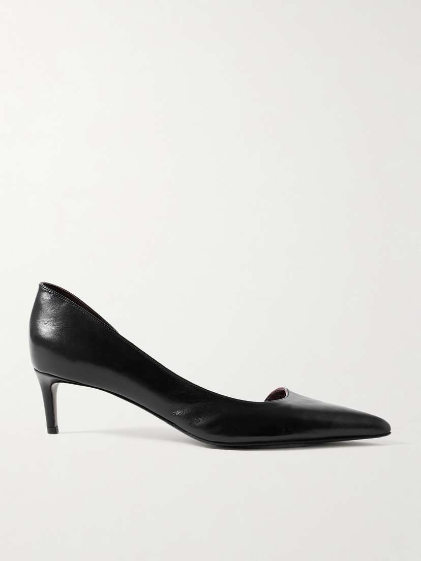 Khaite Jett Leather Pumps