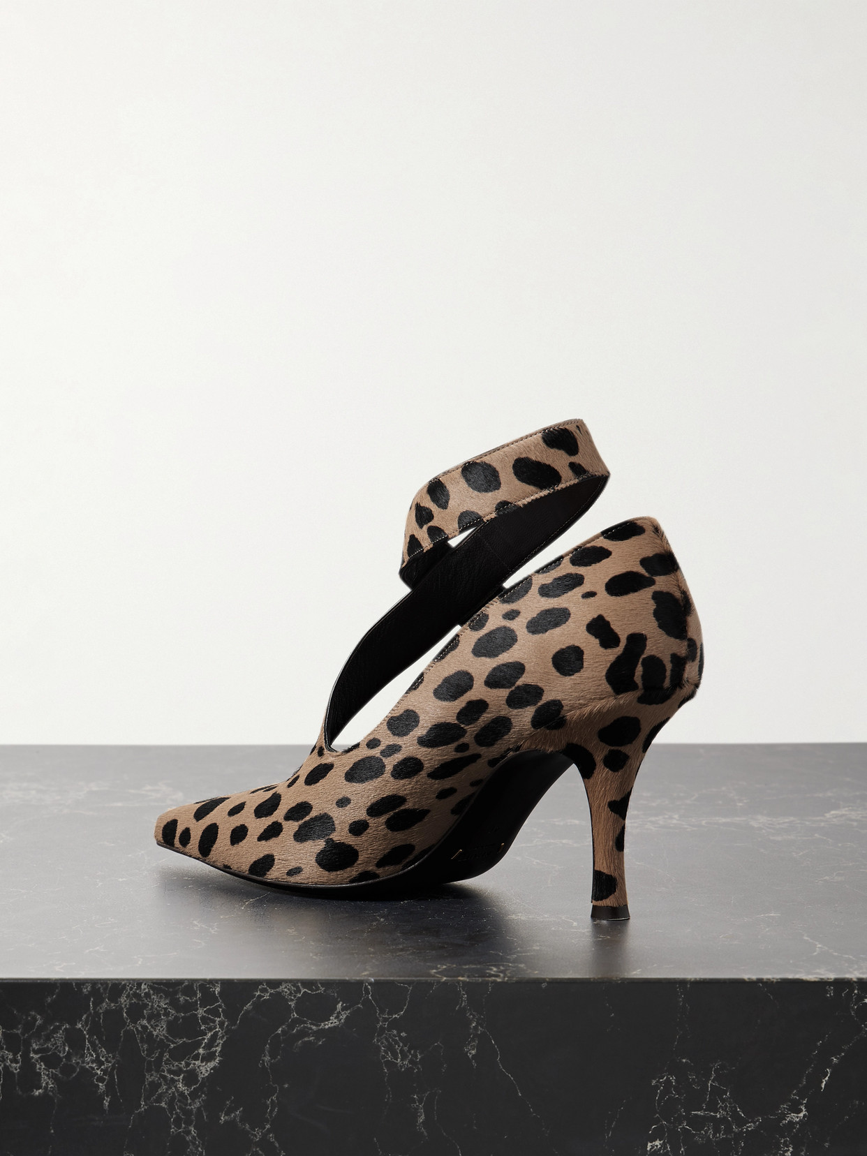 Khaite Sloan Leopard-print Calf Hair Pumps In Multi