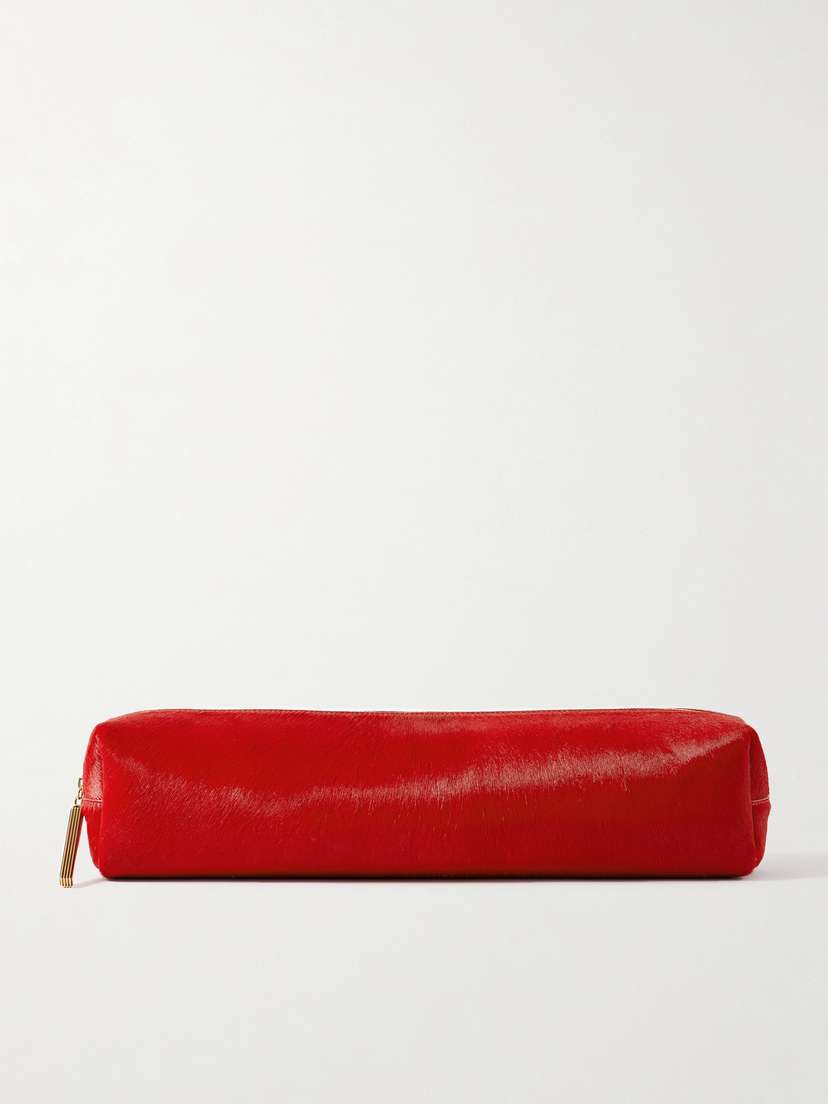 Khaite — Kye calf hair clutch