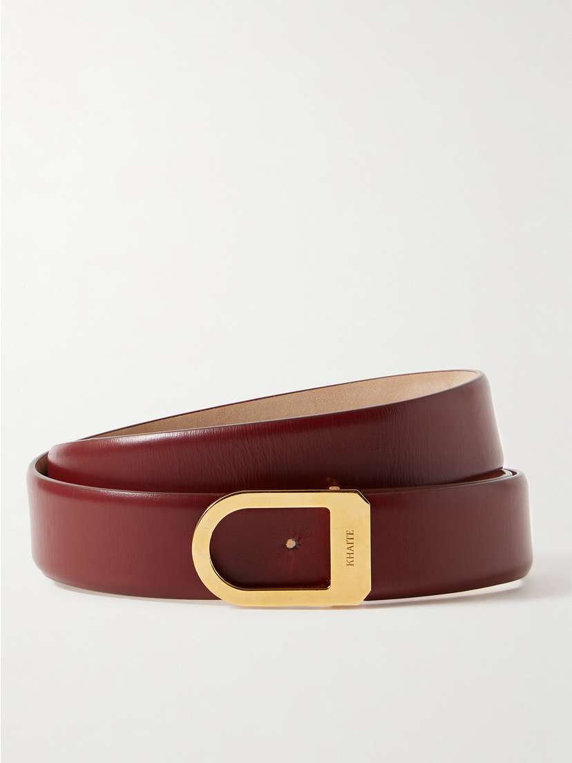 Khaite — Saddle leather belt