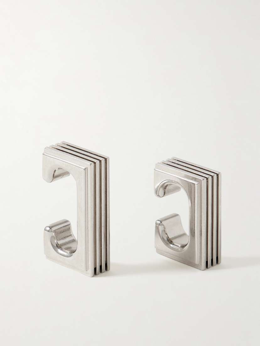 Khaite Empire Set Of Two Silver-tone Ear Cuffs