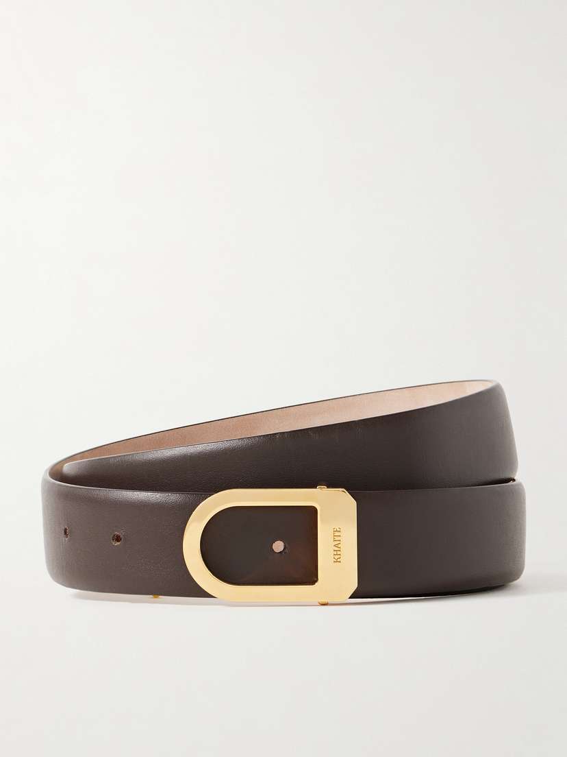 Khaite Saddle Leather Belt