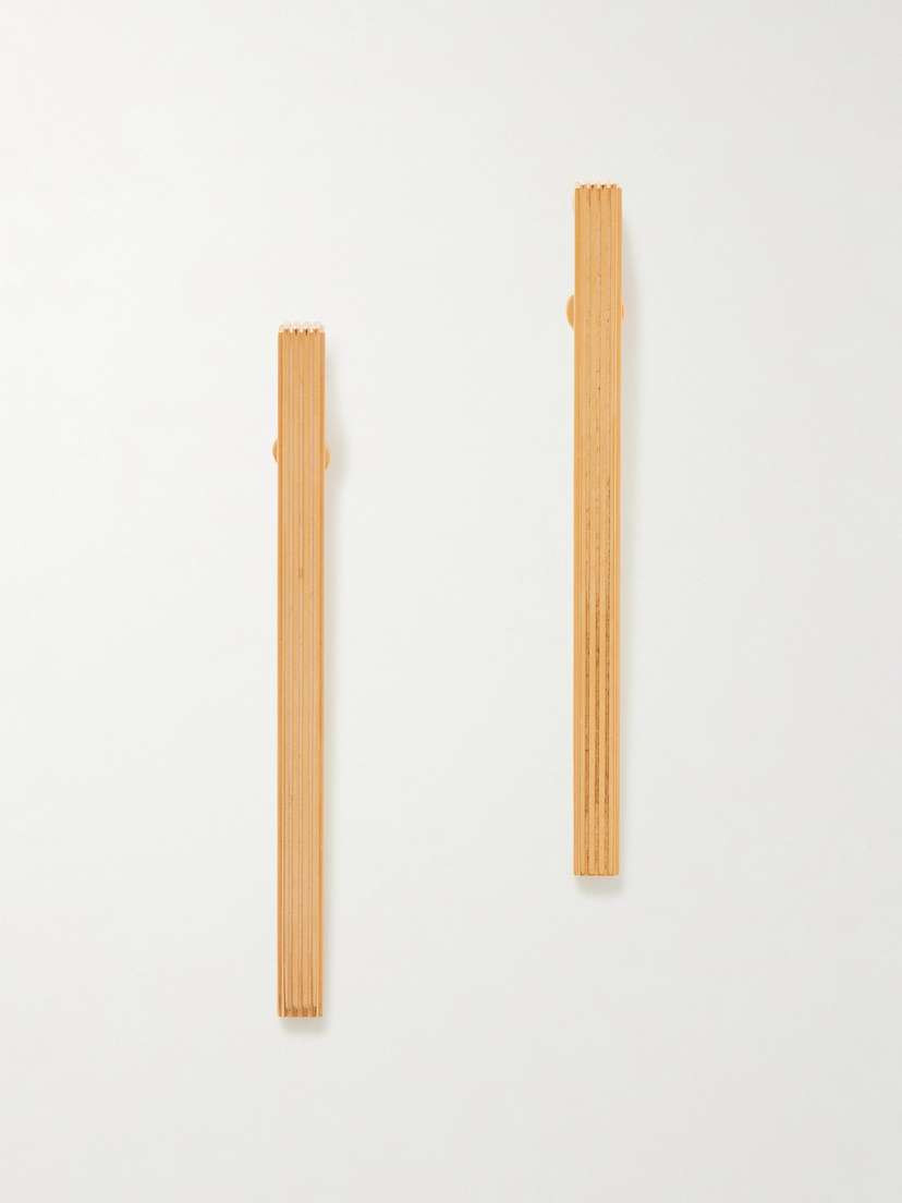 Khaite Empire Gold-plated Earrings