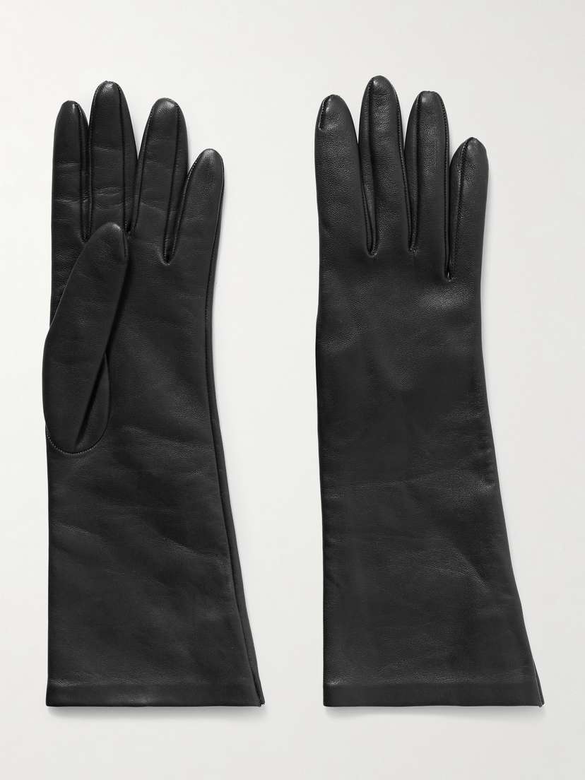 Khaite Remo Mid Leather Gloves