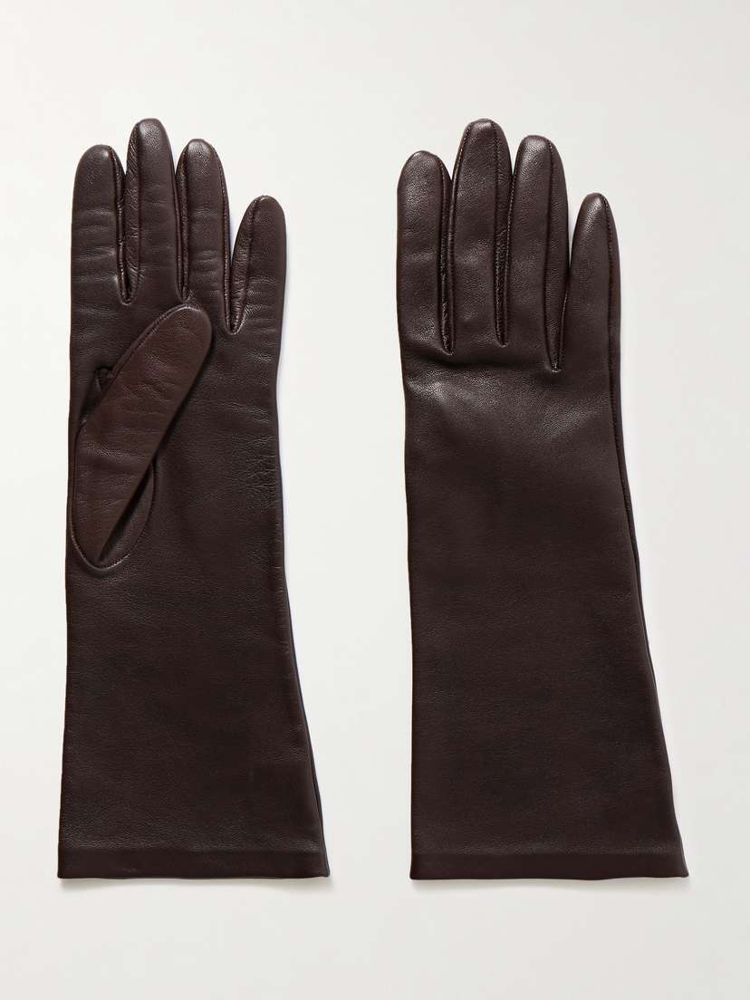 Khaite Remo Mid Leather Gloves