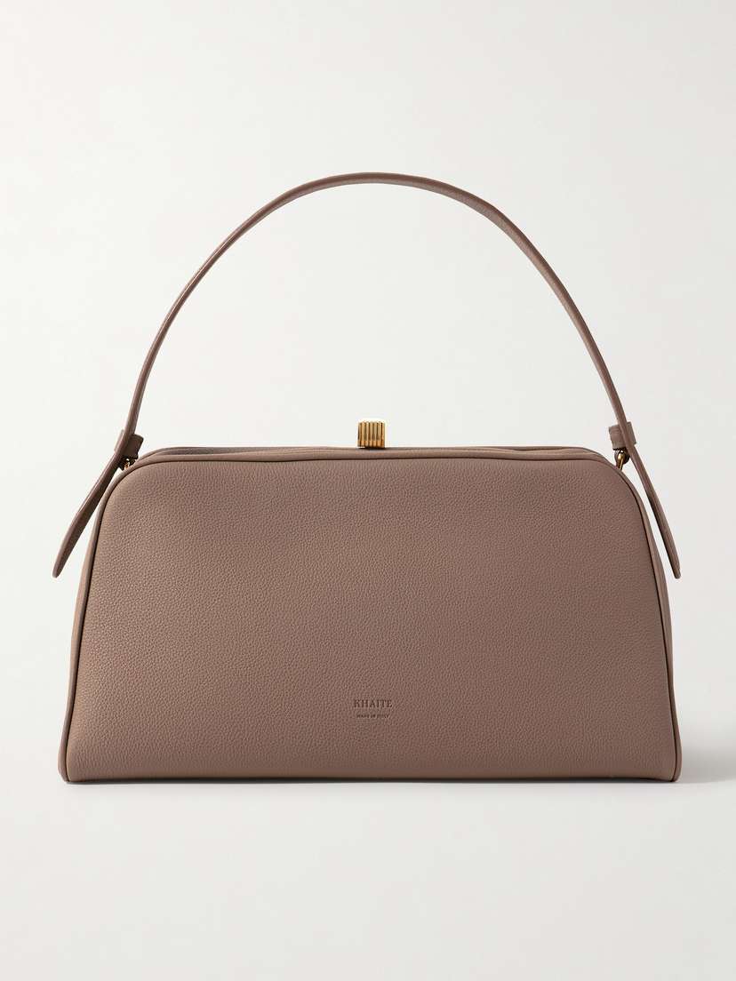 Khaite Cate Textured-leather Tote