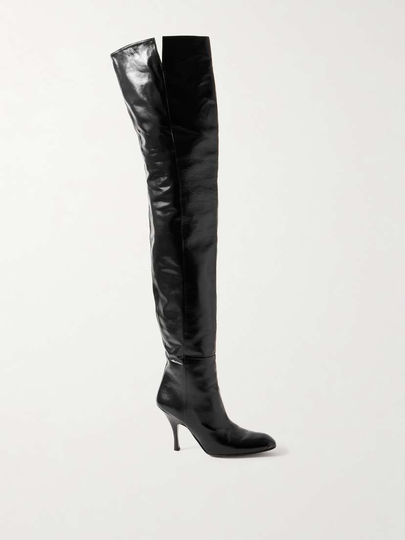 Khaite Colt Leather Over-the-knee Boots