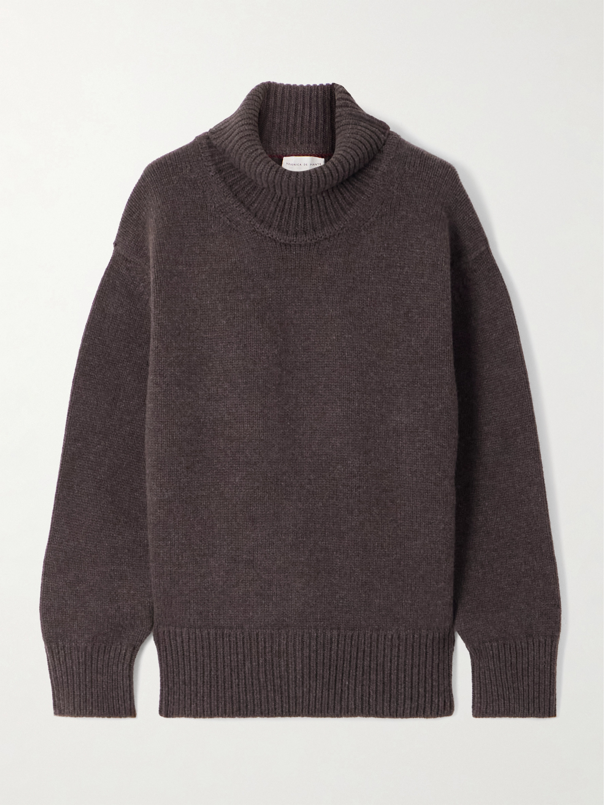 Veronica De Piante Delphine wool and cashmere-blend turtleneck sweater