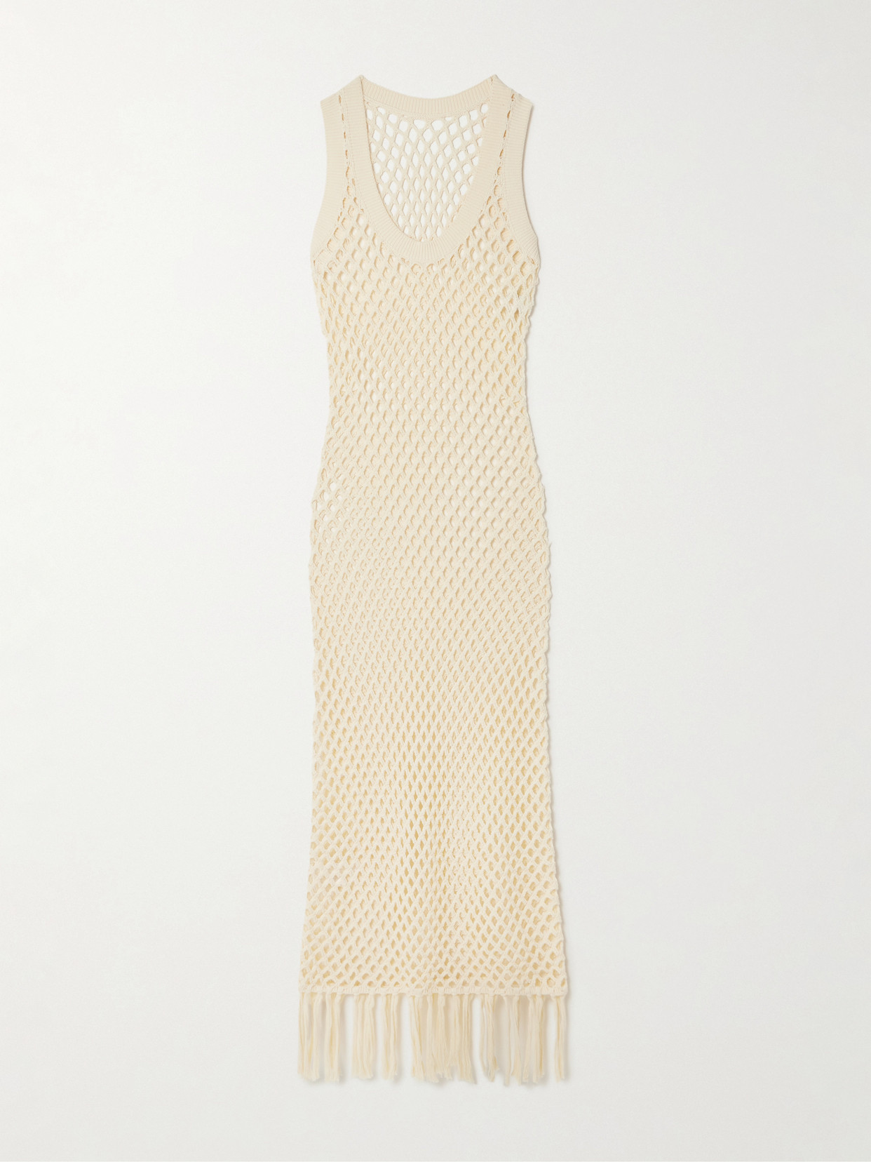 Sir Illaria Crocheted Cotton Midi Dress