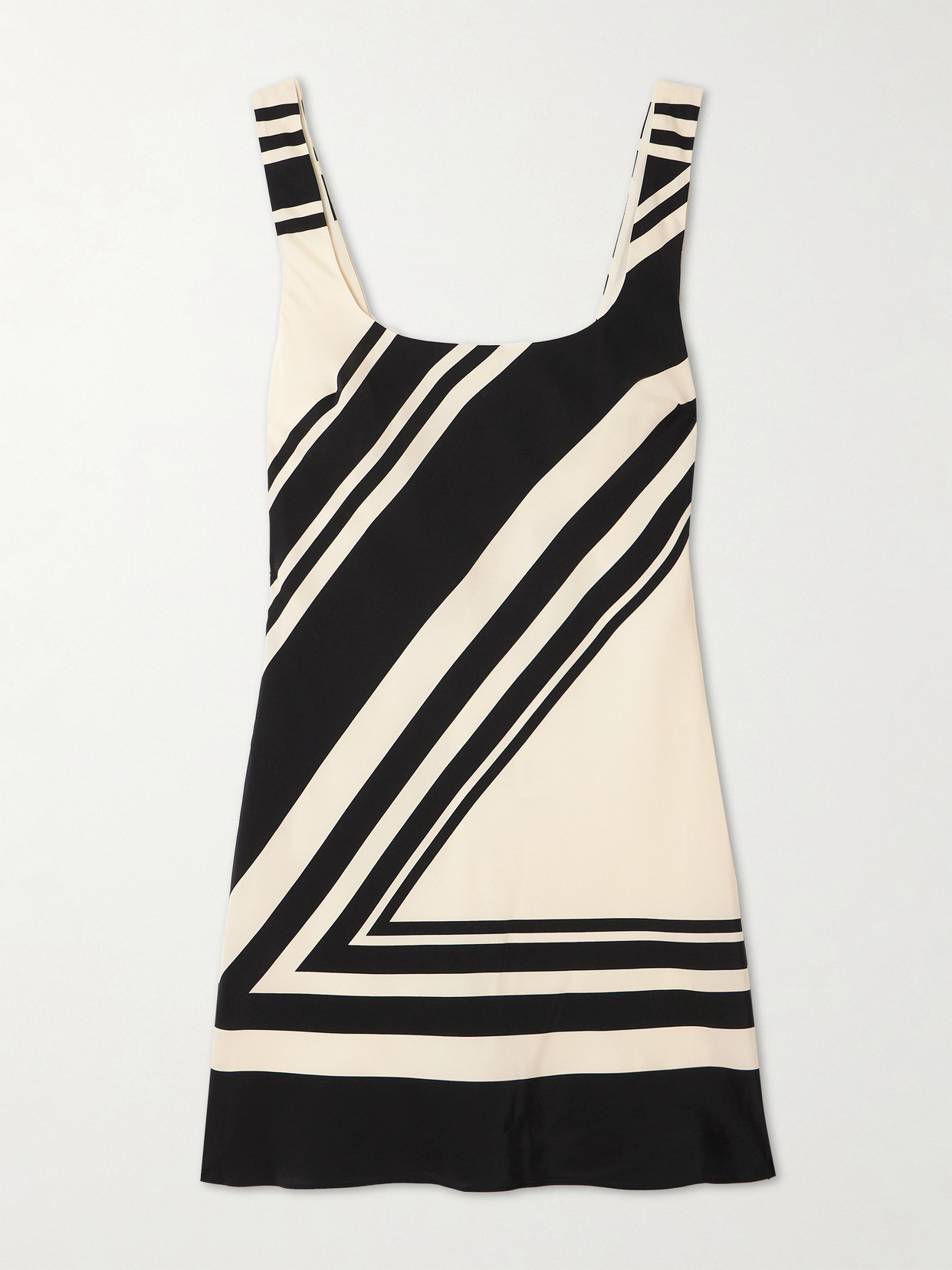 Sir Pietra Printed Silk Crepe De Chine Mini Dress In Multi