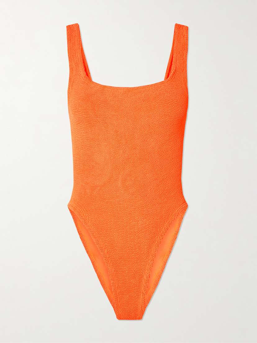 Hunza G Seersucker Swimsuit