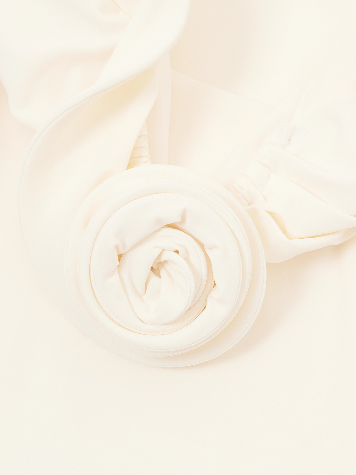 Magda Butrym Appliquéd Swimsuit In White