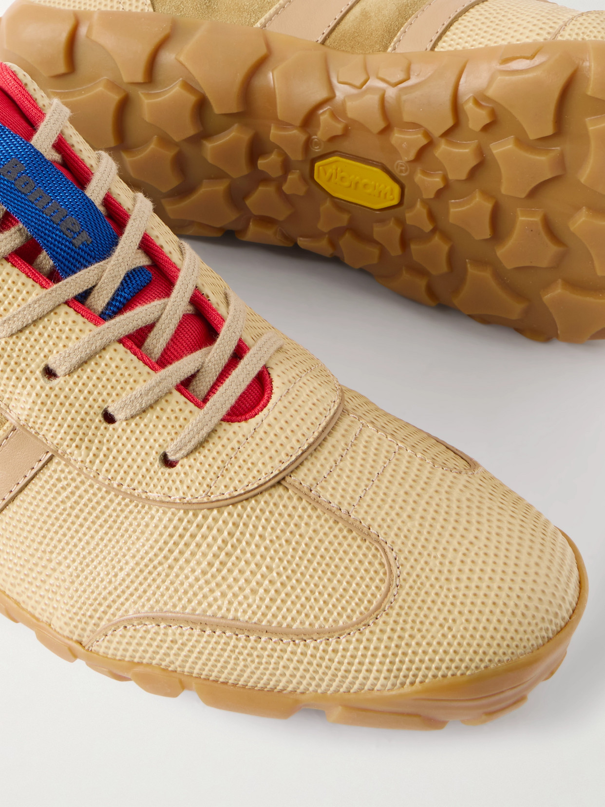 Lizard-Effect Leather And Sneakers