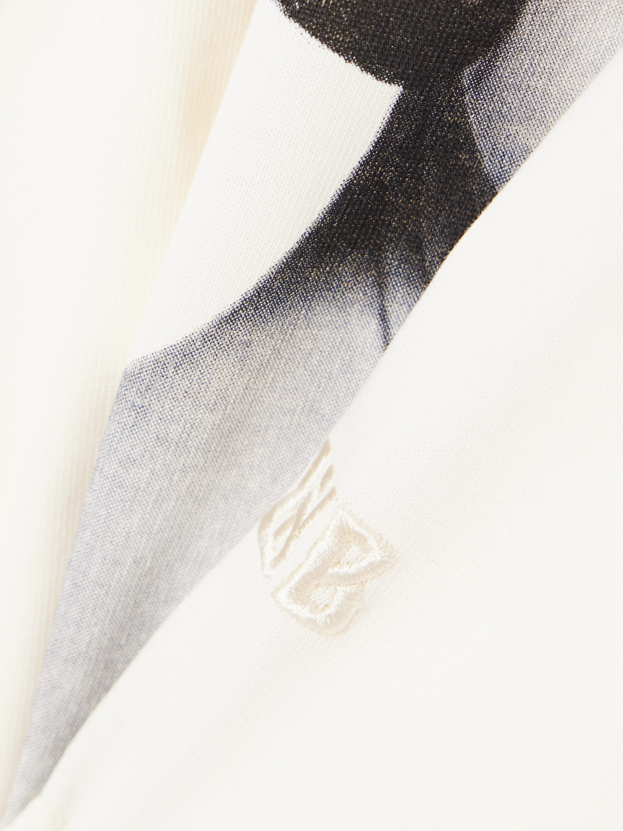 Wales Bonner X Theaster Gates Printed T-shirt In White