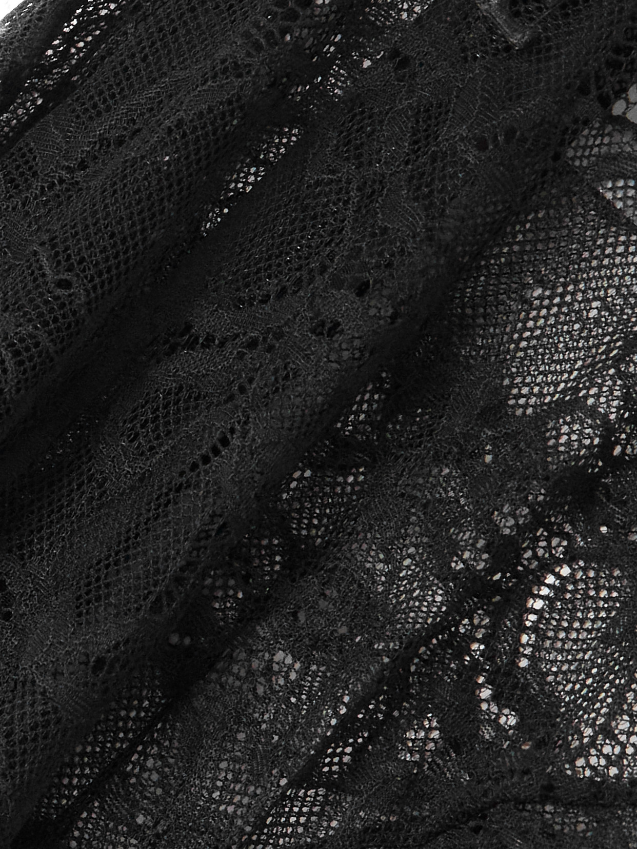 Courrèges Lace Blouse In Black