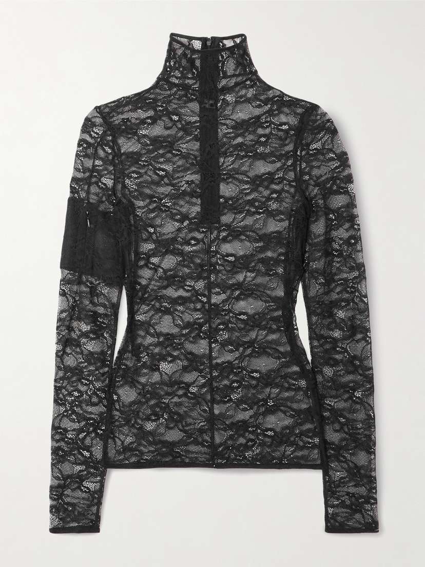 Courrèges Lace Blouse