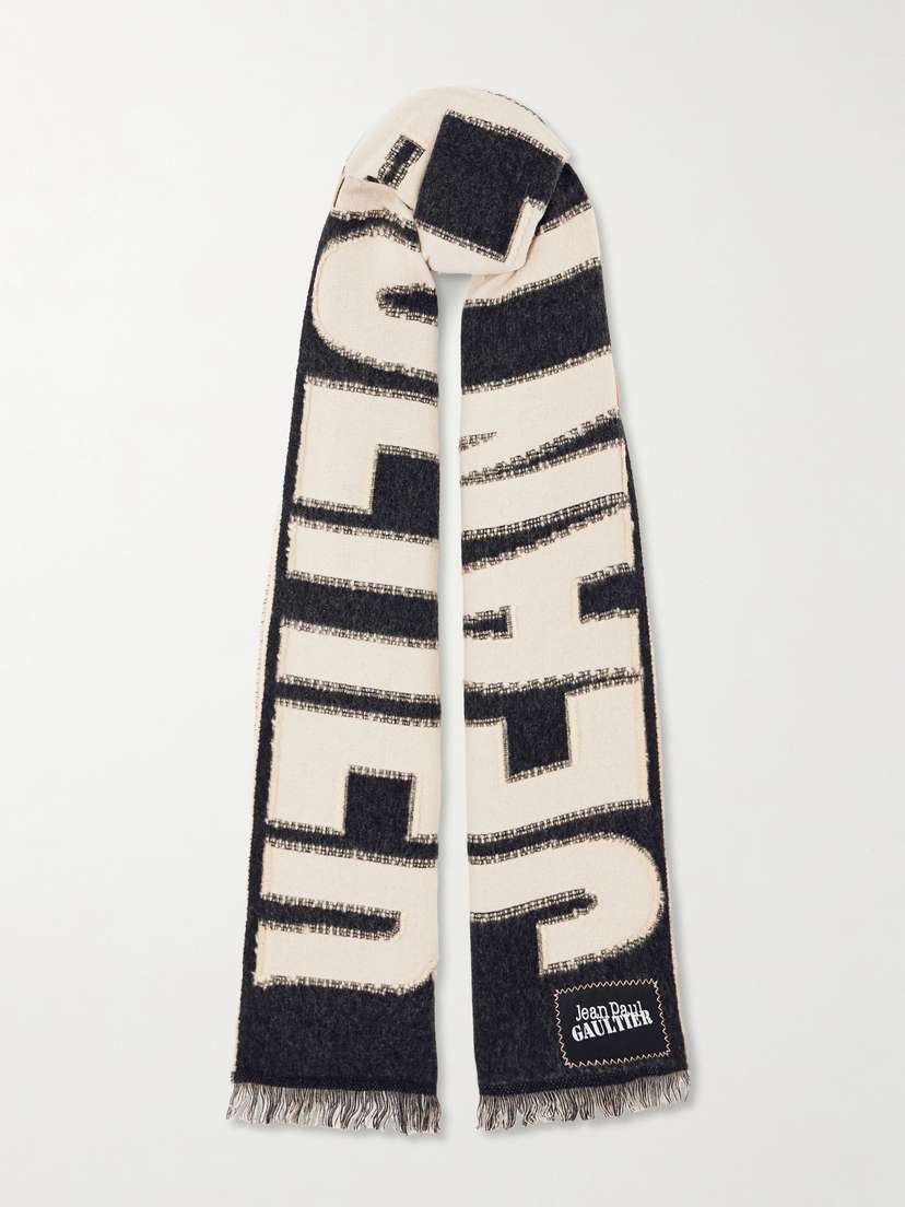 Jean Paul Gaultier Wool Scarf