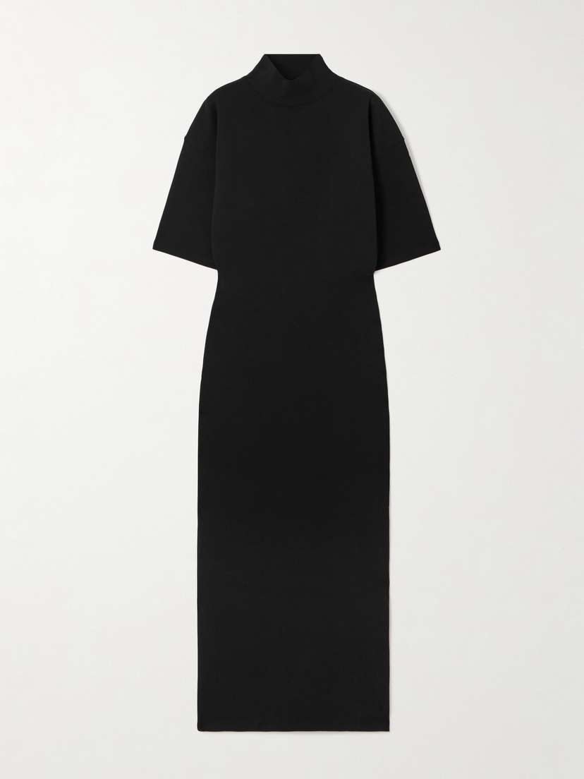 Jean Paul Gaultier Printed Cotton-blend Jersey Maxi Dress