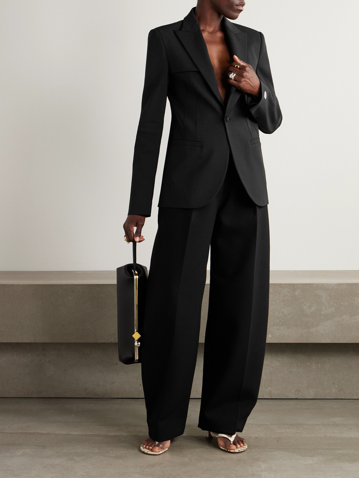 Jean Paul Gaultier Twill Blazer