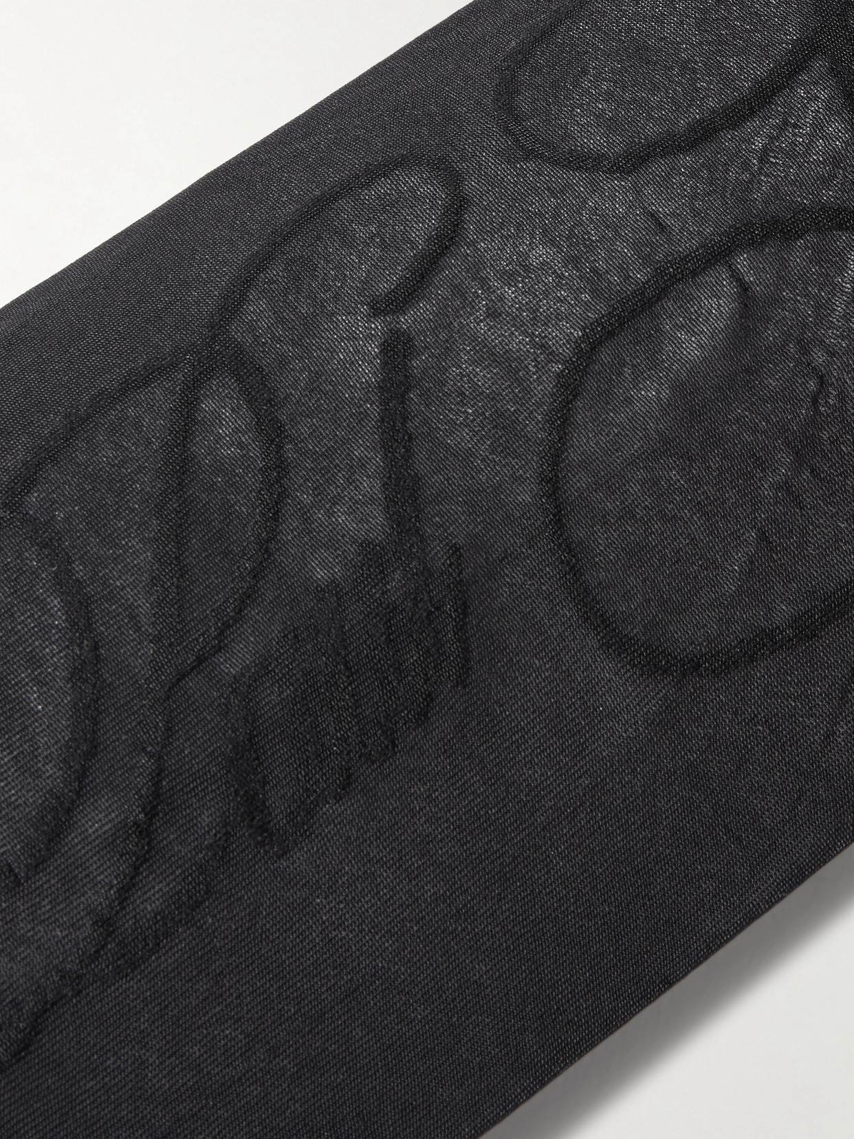 Jean Paul Gaultier Stretch-jersey Tights In Black
