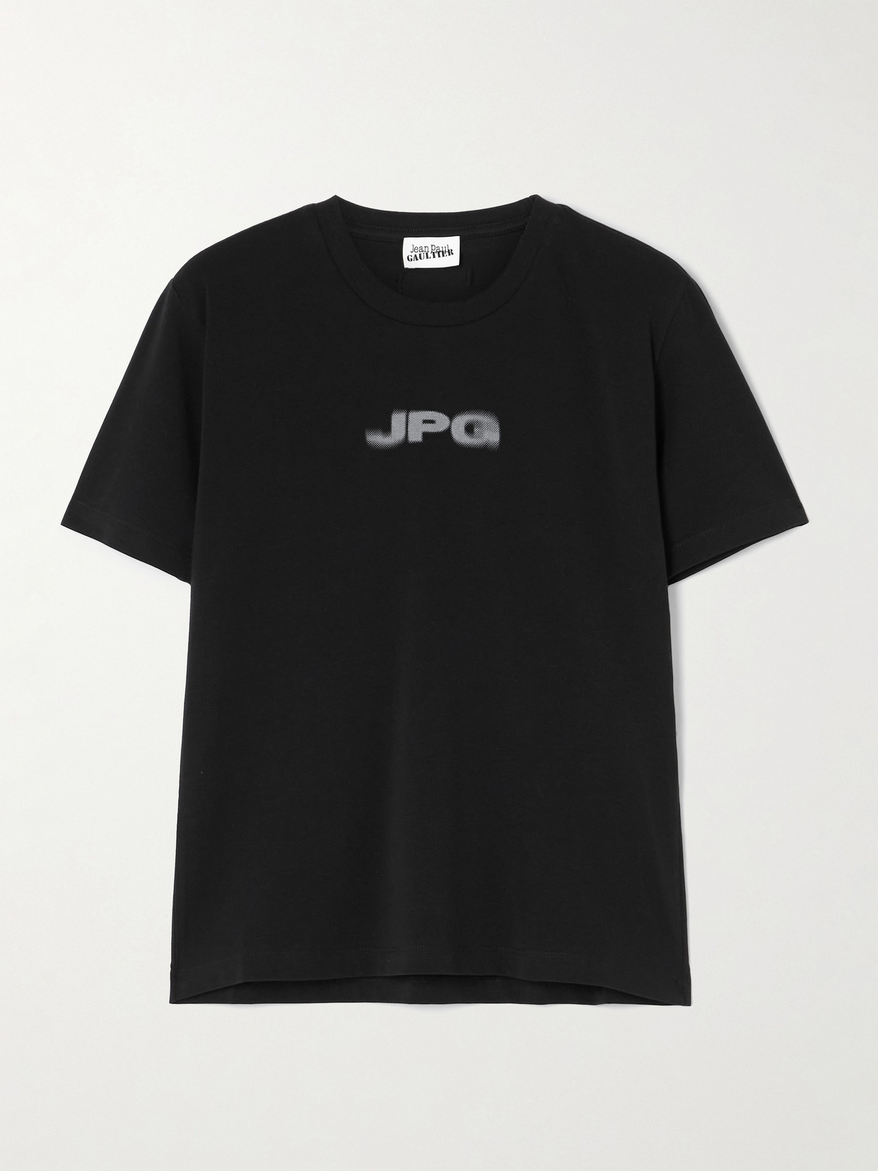 Jean Paul Gaultier Women Stretch Cotton T-shirt In Black